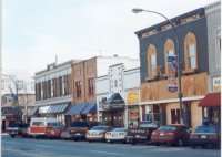 Kelowna's main street in Downtown - Bernard Street