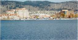 Ein einladener Blick auf den Okanagan Lake!