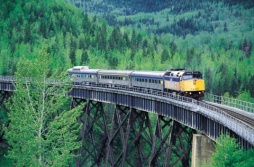 Via Rail's Skeena - (Photo Credit: Tourism British Columbia)